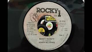 Robert Ffrench  What More Do You Want  Rocky All Stars  WantyWanty [upl. by Hgielrac]