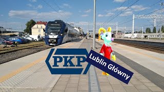 Lublin Główny  składanka pociągów [upl. by Arotak]