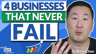 4 Businesses With AMAZINGLY Low Failure Rates You Cant Lose [upl. by Adnwahsor694]