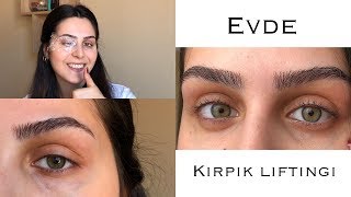 Evde Kirpik Liftingi [upl. by Deenya]