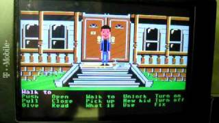 Maniac Mansion on SCUMMVM for Android G1 [upl. by Anilejna]