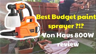 Best paint sprayer  Von haus 800W [upl. by Tarrel]