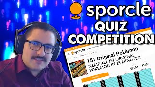 The Great Sporcle Quiz Competition  Prijs New Game Show [upl. by Airtemak576]