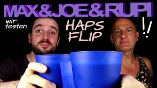 Max amp Joe amp Rupi  3 HARD GUYS testen den ultimativen Haps Flip  80er Jahre DDR Cocktail [upl. by Ahseit77]