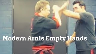 Modern Arnis Empty Hands [upl. by Eneri]