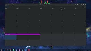 Weather Forecast in GNOME Calendar GNOME 328  WIP [upl. by Eilahtan991]