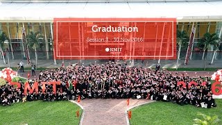 RMIT Vietnam Graduation 2016  Session 3 SGS campus [upl. by Anen]