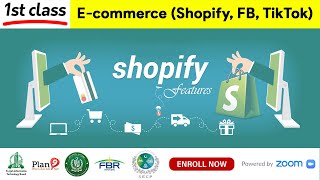 Lect01 Local E Commerce Shopify Facebook TikTok By Sir Jaffer Ali [upl. by Idnam]