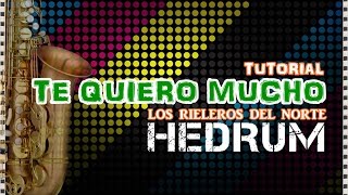 TE QUIERO MUCHO  RIELEROS  HEDRUM  TUTORIAL  HD [upl. by Tris]