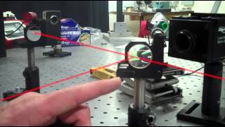 Michelson Interfereomter Alignment SAMPLE [upl. by Smart932]