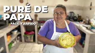 La mejor receta de PURE DE PAPA [upl. by Yesac]