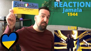 REACTION Jamala with quot1944quot live from the German preselection [upl. by Ahsitahs]