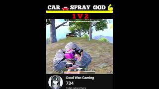 1V2 CAR SPRAY GOD 1v4 Clutch In Bgmi  🔥 shorts bgmiclutches pubgshort bgmi [upl. by Temme232]