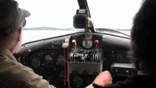 Take off Airplane tour of Moosehead Lake Maine [upl. by Rehpotsrik]