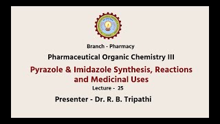 Pharmaceutical Organic Chemistry III  AKTU Digital Education [upl. by Nonregla306]