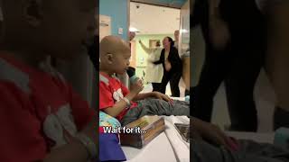 He was ready to celebrate his final chemo treatment 👏 [upl. by Dirraj806]