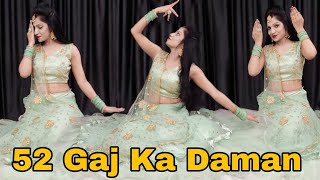 52 Gaj Ka Daman  Renuka Panwar  Haryanvi Popular Song  Pranjal Dahiya  Dance Video  Sonali Apne [upl. by Sidran457]