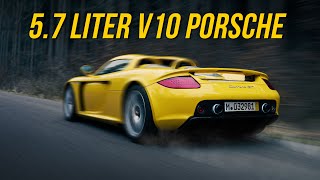 POV Driving a Porsche Carrera GT  Pure V10 sound [upl. by Nilatak]