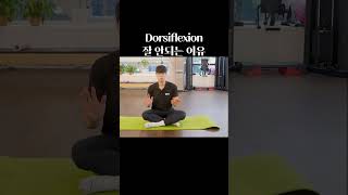 발목 가동성 부족한 이유 Dorsiflexion이 안되는 원인 [upl. by Tolley]