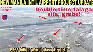 Double time silagrabeNEW MANILA INTL AIRPORTBULACANSMC PROJECTJuly30build3xbuild better more [upl. by Ettezyl941]