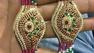 One Gram Gold plated premium imitation jewellerytrending bangles shortsvideo [upl. by Hachman410]