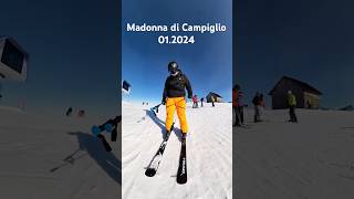 Ski Madonna di Campiglio Italy 012024 [upl. by Neenahs669]