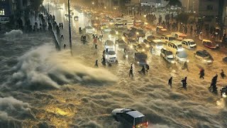 The sky is attacking Cyprus Streets in chaos houses and hospital flooded in Paphos [upl. by Crofton288]