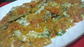 ESCALOPINES DE TERNERA CON QUESO Y TOMATE [upl. by Alleahcim]