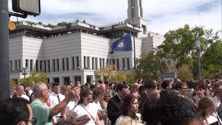 Open Air Preaching LDS General Conference Saturday September 30 2023 [upl. by Livy]