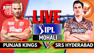 IPL 2024 Live PBKS vs SRH Live Match  IPL Live Score amp Commentary  Punjab vs Hyderabad Innings 2 [upl. by Miquela22]