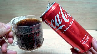 ASMR pouring Coca Cola into a cup to make satisfying sounds Toy ASMR [upl. by Holladay]