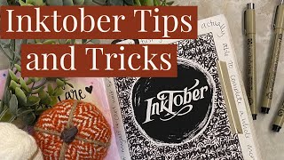 Inktober Tips and Tricks for Success [upl. by Sulakcin]