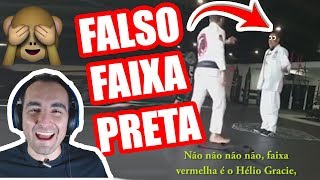 Falso Faixa Preta de Jiu Jitsu sendo Desmascarado [upl. by Henrie]