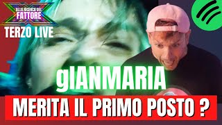 X Factor 2021 LIVE 3  gIANMARIA canta IO STO BENE dei CCCP  Reaction e Analisi completa [upl. by Danyette]