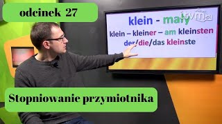 Niemiecki w parę minut 27  stopniowanie przymiotnika  gerlicpl [upl. by Ymot]