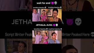 Jethalal attitude l comedy video 💀😈 jethalalthuglife tarakmehtakaultachashma comedy funny aura [upl. by Jehiah408]