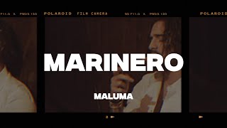 Maluma  Marinero LetraLyrics [upl. by Llenehc]