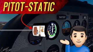 What Is Pitot Static System 🤔 How It Works  BASE 8 [upl. by Enelaehs]