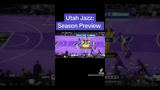 Utah Jazz Season Preview [upl. by Einnoc37]