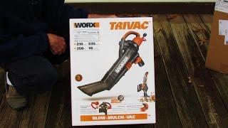 WORX Trivac Collapsible Yard Bag and Leaf Pro Collection System  Unboxing Assembly amp Review [upl. by Dennie]