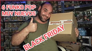 Unboxing funko 6 Pops del black friday [upl. by Annaxor21]