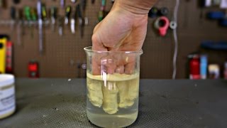 Lycopodium Powder on Water  Science Experiment [upl. by Aikram]