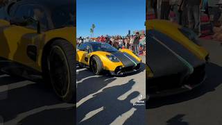 EXOTICS ON BROADWAY supercars hypercar koenigsegg pagani automobile [upl. by Idner]