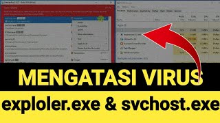 Cara Menghapus Virus explorerexe dan svchostexe akibat instal aplikasi krek [upl. by Tristam]