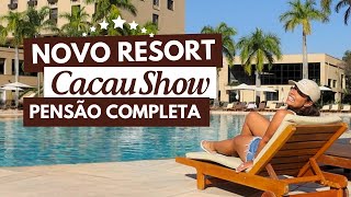 NOVO RESORT da CACAU SHOW COM PENSÃO COMPLETA Bendito Cacau Family Resort [upl. by Germana]