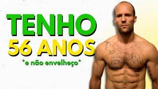 Jason Statham REVELOU como não ENVELHECER aos 56 Anos [upl. by Adnaluoy848]