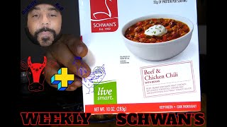 Beef amp Chicken Chili By Schwans Home Delivery [upl. by Atinehs]