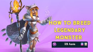 Monster Legends  How To Breed Legendary Kassia In Monster Legends [upl. by Nivre]