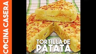 Tortilla de patata o Tortilla Española [upl. by Einnad]