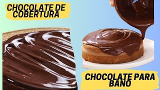 Diferencias entre Chocolate de Cobertura y Chocolate para Baño [upl. by Nivre]